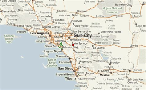 sun city california location guide