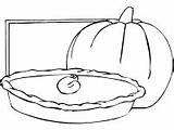 Pumpkin Coloring Pie Pages Activities Printable sketch template