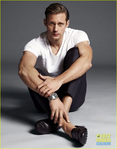 Alexander Skarsgard Is Hot And Steamy For Jj Portrait Session Exclusive