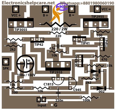 toshiba   amplifier circuit diagram