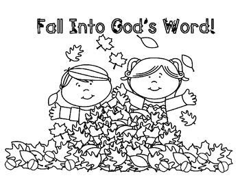 fall coloring pages  childrens church hvi