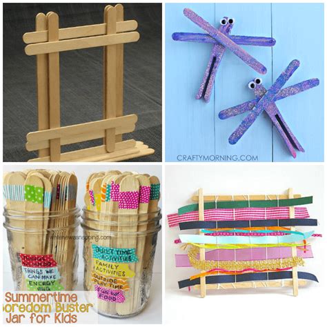 popsicle stick crafts  kids  abcs  acts