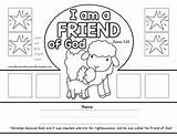 Bible Preschool Printables Christianpreschoolprintables Promises His Friend Tracing sketch template