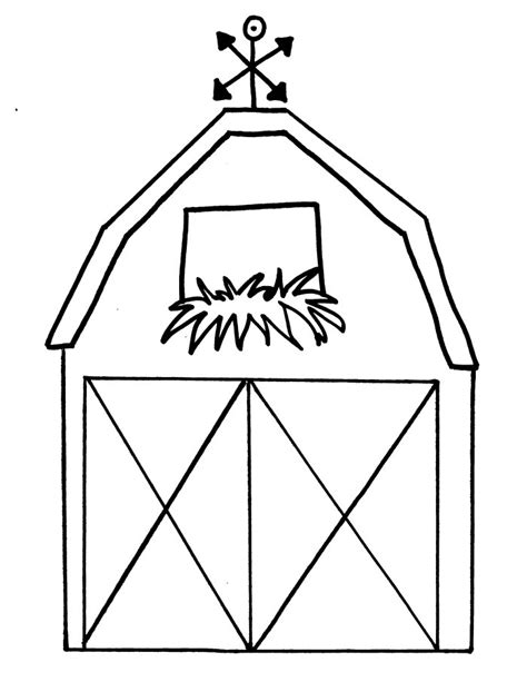 barn coloring pages  kids az coloring pages