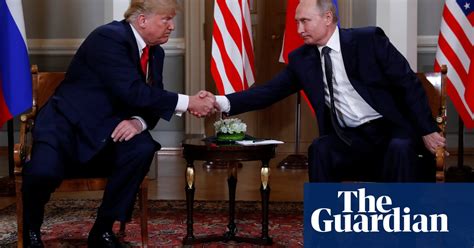 Trump And Putin Meet In Helsinki – In Pictures Us News The Guardian
