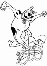 Scooby Doo Colorir Desenhos Scoubidou Coloriage Colorat Planse Ausmalbilder Kolorowanki Wrotki Deskorolka Tulamama Scrappy Dzieci Coloriages Malvorlagen Kolorowanka Coloriez Colorions sketch template