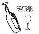 Wine Coloring Pages sketch template