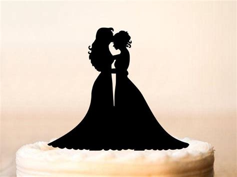 lesbian wedding cake topper lesbian cake topper same sex cake topper