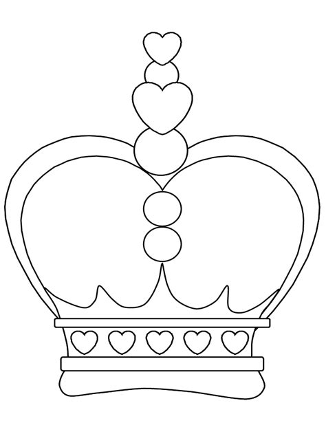 princess crown coloring page   princess crown