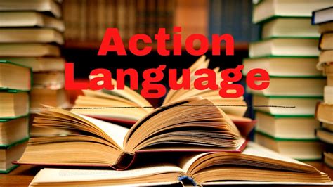 action language meaning definition explanation youtube