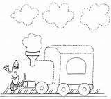 Worksheets Tracing Train Preschool Transportation Kindergarten Worksheet Activities Crafts Toddler Actvities Pages Preschoolactivities Coloring sketch template