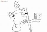 Numberblocks sketch template