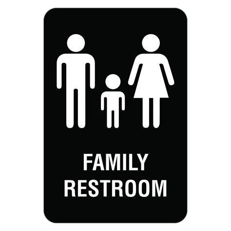 family restroom american sign company