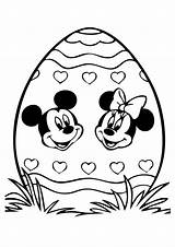 Easter Coloring Egg Pages Printable Mickey Eggs Disney Print Mouse Kids Minnie Color Sheets Printables Colouring Para Donald Book Bestcoloringpagesforkids sketch template