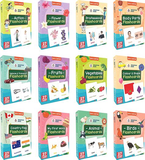buy flash cards  kids set   early learning flash cards easy