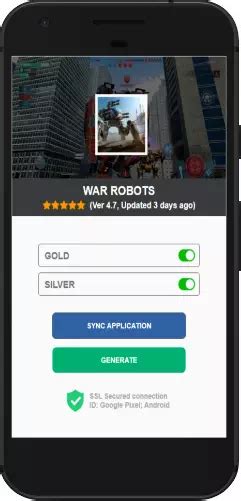 war robots hack apk unlimited gold silver