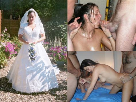 amateur nude before and after pictures of brides and wives