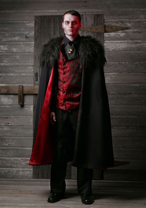 deluxe vampire costume for men