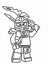 Zx Ninjago Kai Lego Pages Coloring Getdrawings sketch template