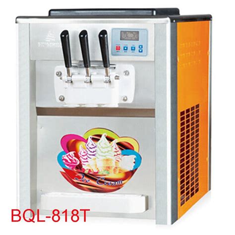 18l H Ice Cream Maker Commercial Soft Ice Cream Machine Sundae Ice