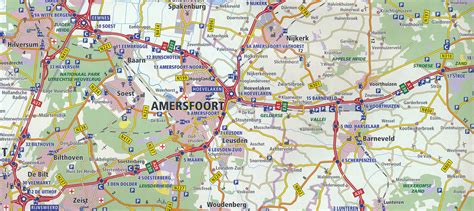 wegen kaart nederland kaart