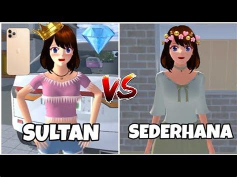 sultan  sederhana sakura school simulator youtube
