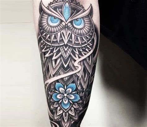 mandala owl tattoo designs petpress