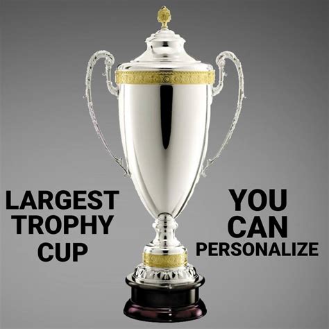 largest trophy cup  champion cup martin awards