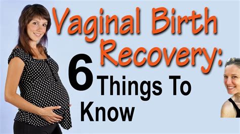 Vaginal Birth Six Tips For Recovering Well Youtube