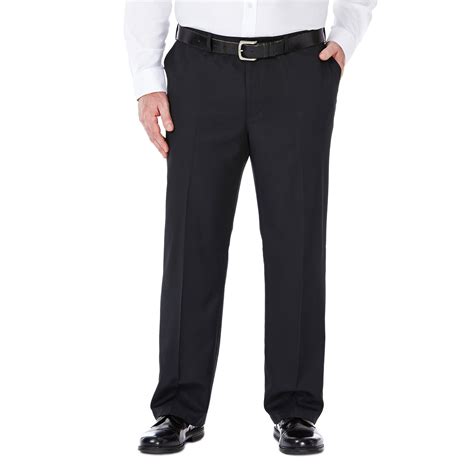 big tall performance microfiber slacks