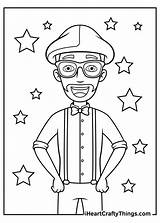 Blippi Coloriage Iheartcraftythings Croquis Crayons sketch template