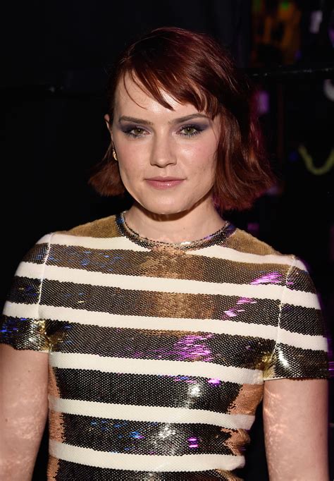 Daisy Ridley Has Short Red Hair Now And We Cannot Deal