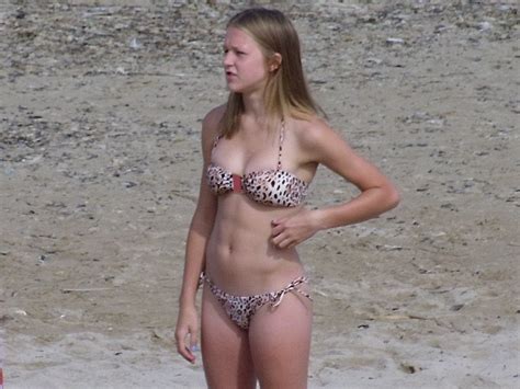 Polzeath Cornwall 29 07 14 Teen Bikini