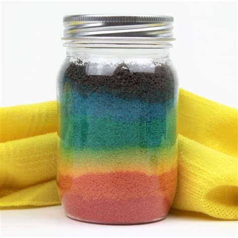 mason jar rainbow salt craft rainbow   jar mama likes