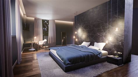 sample  modern house interior design bedroom  interior design