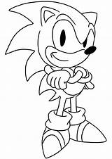 Sonic Coloring Pages Hedgehog Colouring Color Sheets Printable Kids Print Little Choose Board sketch template