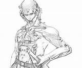 Raiden Gear Metal Solid Coloring Characters Pages sketch template