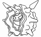 Pokemon Cloyster Coloring Pages Drawings Pokémon Morningkids sketch template