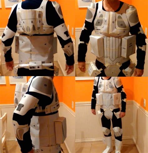 scout trooper armor foam templates cosplay costume etsy