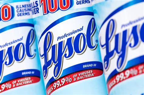 epa approves   lysol disinfectant  surfaces  protect