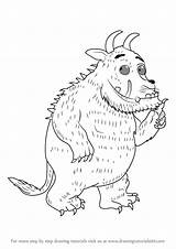 Gruffalo Drawingtutorials101 sketch template