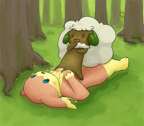 Rule 34 Audino Blush Breasts Color Day Female Feral Interspecies Male