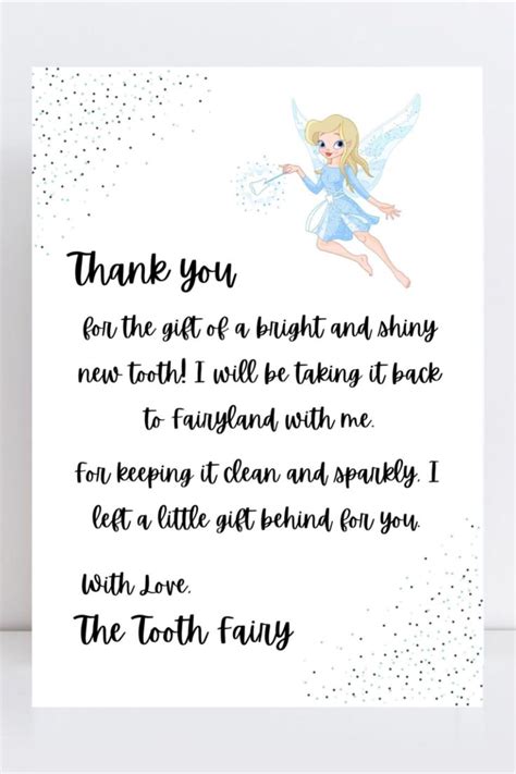 tooth fairy   letter tooth fairy letter tooth fairy etsy