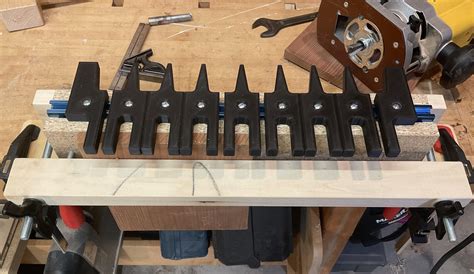 printed template  perfect dovetail joints hackaday