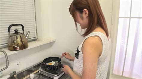 watch porn pictures from video yumi maeda asian makes breakfast and gets cock and cum in mouth