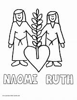 Ruth Naomi Coloring Pages Boaz Bible Color Kids Printable School Sunday Preschool Print Obed Coloringhome Pdf Printables Crafts Getcolorings Visit sketch template