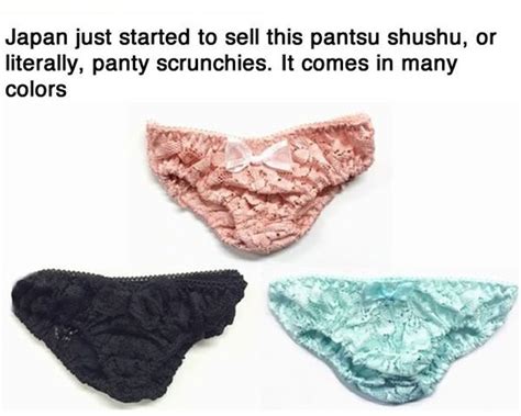 japan has created scrunchies that also double as panties 3 pics