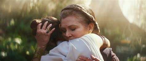 star wars rise of skywalker had the perfect actress to play leia in