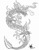 Dragon Chinese Drawings Traditional Coloring Drawing Dragons Dynasty Qin Tattoo Colouring Color Costumes Pages Animal Draw Choose Board sketch template