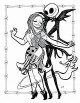 Nightmare Before Christmas Coloring Pages Jack Printable Sally Print Kids Colouring Color Night Tv Show Halloween Movies Getcolorings Drawings Bestcoloringpagesforkids sketch template